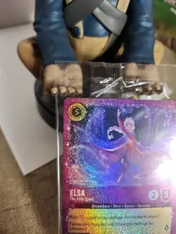 Disney Lorcana Elsa The Fifth Spirit 6/P3 Glitter Foil Sealed Promo - Image 5