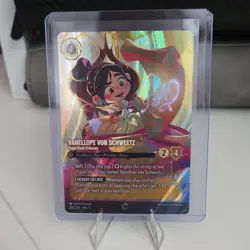 Disney Lorcana Vanellope von Schweetz Sugar Rush Princess Foil 206/204 Wreck-It… - Image 1
