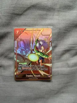 Dragon Ball Super Card Game Trunks : Youth FB08-016 UC Alt Art - Image 1