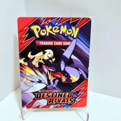 CYNTHIA'S GARCHOMP TRAINER TIPS CARD DESTINED RIVALS BUILD & BATTLE POKEMON TCG - Image 1
