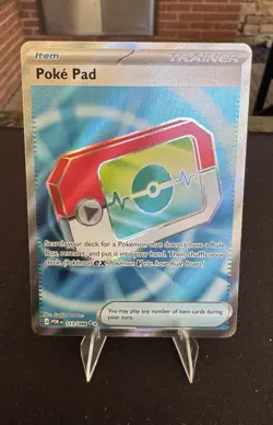 Pokemon Poke Pad 113/088 Uncommon Reverse Holo Trainer Item Card English - Image 1