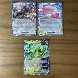 Pokemon - Twilight Masquerade - Lot of (3) EX Cards - Image 1