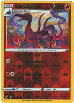 Salazzle 28/159 Reverse Holo | Crown Zenith | Pokemon Card - Image 1