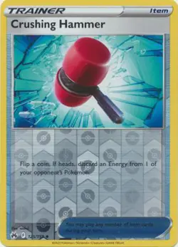 Crushing Hammer 125/159 Reverse Holo | Crown Zenith | Pokemon Card - Image 1