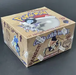 Pokemon Trading Card Game Fossil 1st Edition Booster Box Wizards of the Coast - Image 1