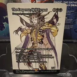 The Emperor, Hell Tyrant Mythic Rare | Final Fantasy MTG | Universes Beyond | NM - Image 1