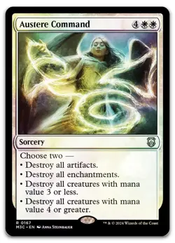 Austere Command (Ripple Foil) #167 (NM) Modern Horizons 3 M3C Magic MTG - Image 1