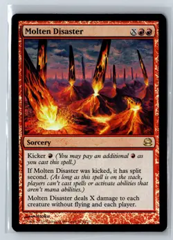 Molten Disaster Holo R Modern Masters 123 NM - Image 1