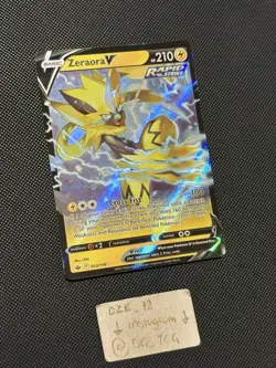 Pokemon Chilling Reign - Zeraora V - 053/198 - Full Art - M/NM - Image 3