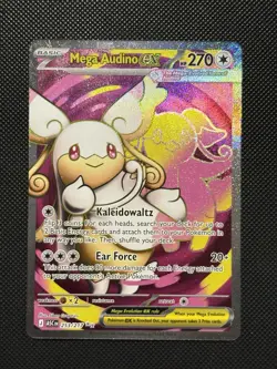 Pokemon Ascended Heroes - Mega Audino Ex - 253/217 - Full Art Rare - M/NM - Image 2