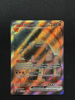Pokemon Paldea Evolved - Ting-Lu Ex - 243/193 - Full Art Rare - M/NM - Image 2