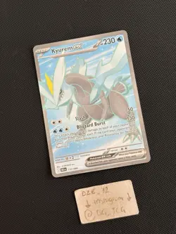 Pokemon Black Bolt - Kyurem Ex - 157/086 - Full Art Rare - M/NM - Image 3
