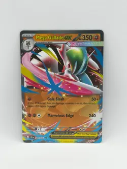 Mega Gallade ex 48/86 Double Rare Pokemon Chaos Rising ME04 NM - Image 1