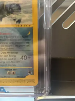 *old blue label* CGC 9 Blastoise 37/165 Expedition 2002 Pokemon Card - Image 5