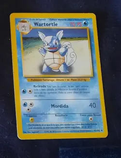 Pokemon Wartortle 42/102 Base Set Evolution Box Error Portuguese WOTC Misprint - Image 1