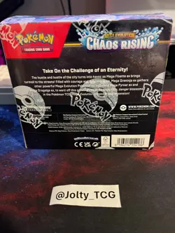 Pokemon Chaos Rising Booster Box New Sealed - Image 3