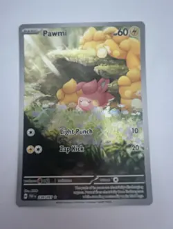 The Pokemon Company Pokemon TCG Pawmi 226/193 Paldea Evolved Illus Rare Holo - Image 1