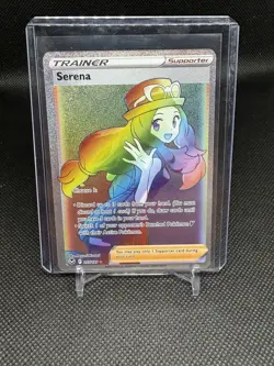 Pokemon TCG Silver tempest Serena 207 Full Art Near Mint - Image 1