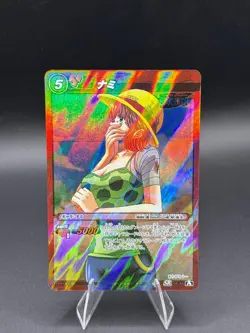 Nami 06/85 SR Holo Miracle Battle Carddass Japanese One Piece Moderately Played - Image 1