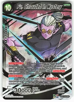 Fu, Shrouded in Mystery BT3-118 SPR Dragon Ball Super Card - Image 1
