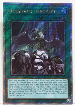 Yu-Gi-Oh! TCG Forbidden Droplet Karte RC04-AE065 ESR Seltenheit - Image 1