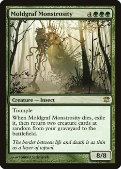 Moldgraf Monstrosity 1x FOIL MtG FOIL Innistrad SP/NM - Image 1