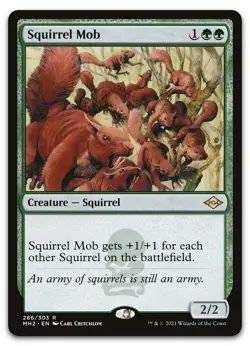 Squirrel Mob #286 (NM) Modern Horizons 2 MH2 Magic MTG - Image 1