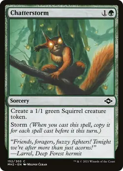 NM - Chatterstorm [MH2 - 152] Modern Horizons 2 - Image 1