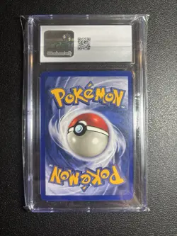 Pokemon TCG Alakazam Base Set Holo Card 1/102 Unlimited CGC 8.5 VERY CLEAN - Image 2