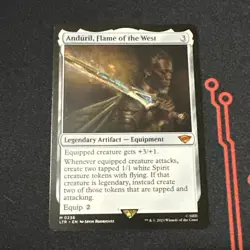 Magic MTG Anduril, Flame of the West LTR 0236 Regular Mythic - Image 1