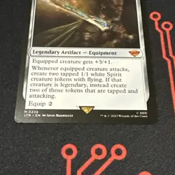 Magic MTG Anduril, Flame of the West LTR 0236 Regular Mythic - Image 2