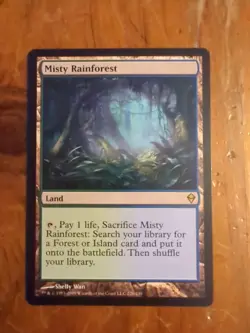 Misty Rainforest Zendikar Regular - Image 1
