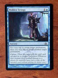 Hidden Strings MTG Magic the Gathering Card LP Lightly Played DGM - Image 1