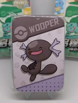 Wooper Pokemon Chinese Exclusive Damage Counter Storage Mini Tin 151C Blind Box - Image 1