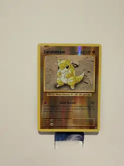 Pokemon Card Sandshrew Evolutions Reverse Holo 54/108 Near Mint - Image 1
