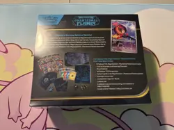 Pokemon TCG Phantasmal Flames ETB Factory Sealed - Small Tear - Image 3