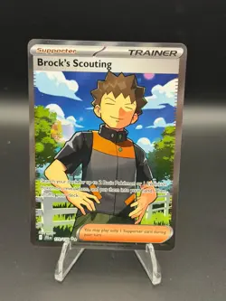Brock's Scouting 179/159 Ultra Rare Journey Together Pokemon Near Mint - Image 1