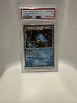 2010 Pokemon Hg & Ss Feraligatr Holo Promo Hgss07 PSA 1 Pop 6 - Image 1