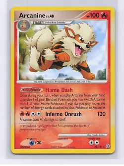 Arcanine 22/132 Rare Secret Wonders Pokemon Moderately Played - Image 1