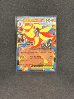 Mega Pyroar EX 015/086 Chaos Rising Pokemon Card - Image 1