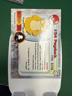Pokemon 4 Card Lot TOPPS Psyduck, Dragonair, Totodile 111 First Edition, Gastly - Image 4