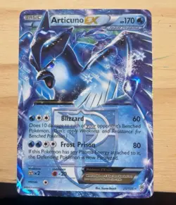 Pokemon TCG Articuno EX Ultra Rare Holo Card Plasma Storm 25/135 - Image 1