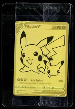 Pikachu V SWSH145 SWSH Black Star Promo Pokemon - Image 1