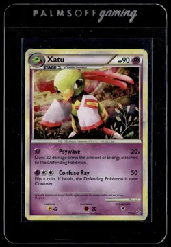Xatu 11/95 HGSS Unleashed Rare Holo Pokemon - Image 1