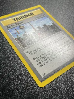 Radio Tower 95/105 Trainer Stadium Neo Destiny Pokemon Card NM- - Image 2