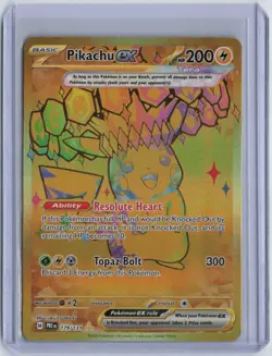 Pikachu ex Hyper Rare SV: Prismatic Evolutions 179/131 NM - Image 1