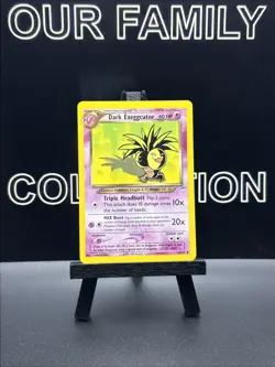 Dark Exeggutor 33/105 Regular Vintage Neo Destiny Set 2000 Pokemon Card - Image 1