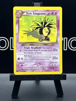 Dark Exeggutor 33/105 Regular Vintage Neo Destiny Set 2000 Pokemon Card - Image 2