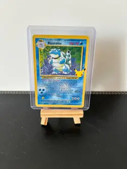 Pokemon TCG Blastoise Holo Rare Card 2/102 Celebrations 25th Anniversary Edition - Image 1