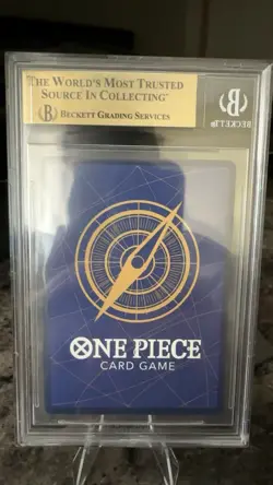 PRE-ERRATA BGS 9.5 One Piece Card Game Romance Dawn Sanji Alternare Art OP01-013 - Image 2